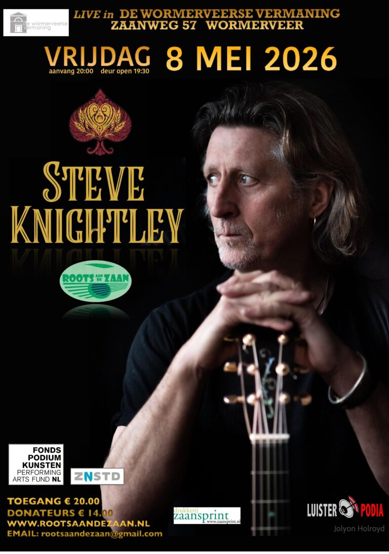 Roots aan de Zaan folk concert - Steve Knightley