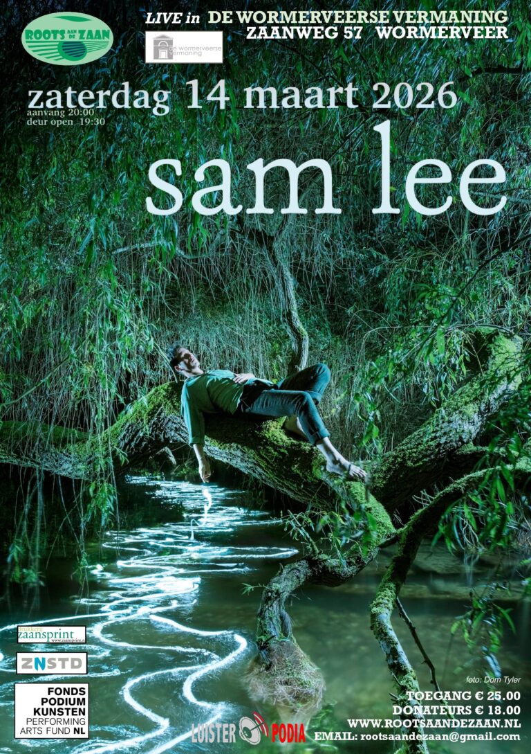 Roots aan de Zaan folk concert - Sam Lee